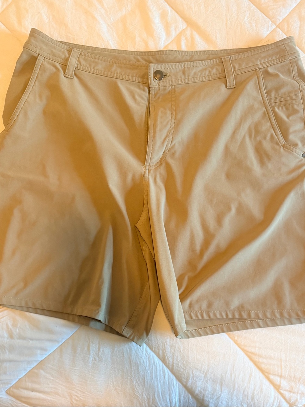 lululemon athletica Men's Tan Performance Shorts